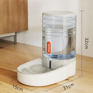 Automatic Pet Food and Water Dispenser Set