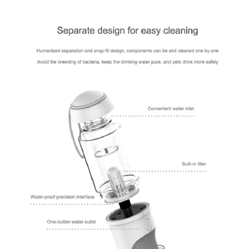 Outdoor Travel Pet Water Dispenser Pet Dog Cat Water Bottle – Image 5