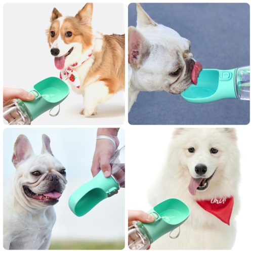 Outdoor Pet Dog Feeder Bowls Cats Dogs Travel Water Dispenser Feeder – Image 6