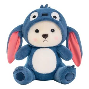 Plush Teddy Bear Soft Toy 30cm Blue